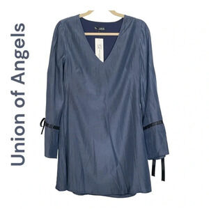 ✨NWT Union Of‎ Angels Blue Boutique Dress